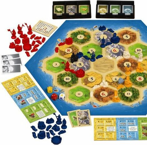 96273 999Games Catan Steden en Ridders Uitbreiding Bordspel