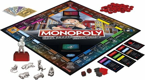 9972 Hasbro Monopoly Slechte Verliezers Belgische Editie