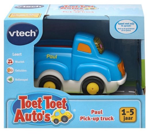 509323 VTech Toet Toet Auto's Paul Pick-up Truck