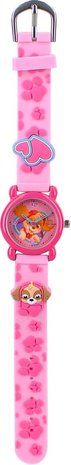 77359 Paw Patrol Kids Time 3D Girls Horloge 27 Ø Roze