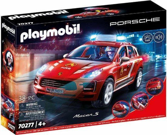 70277 PLAYMOBIL Porsche Macan S Fire Brigade