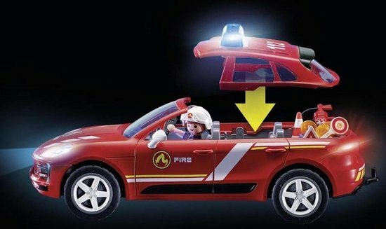 70277 PLAYMOBIL Porsche Macan S Fire Brigade