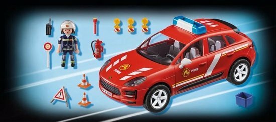 70277 PLAYMOBIL Porsche Macan S Fire Brigade