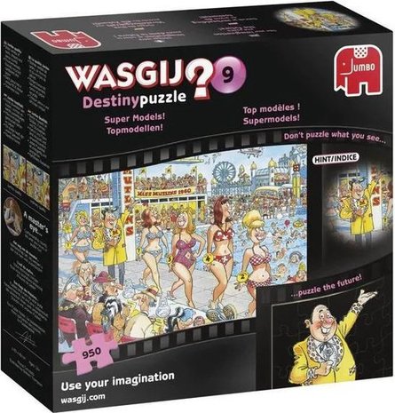 81651 Jumbo Puzzel Wasgij Destiny 9 Super Models 950 Stukjes