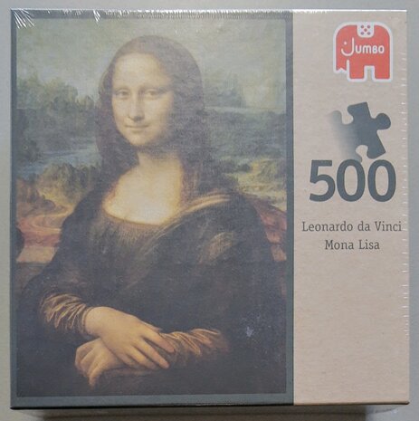 81866 Jumbo Puzzel Mona Lisa 500 Stukjes