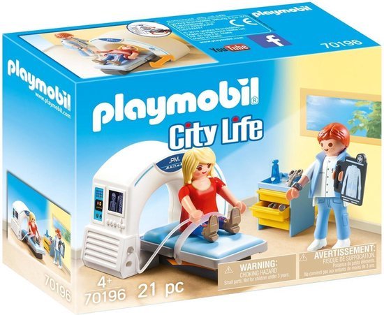 70196 PLAYMOBIL City Life Radiologiekamer 