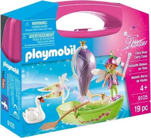 9105 PLAYMOBIL Fairies Fairy Boat Carry Case