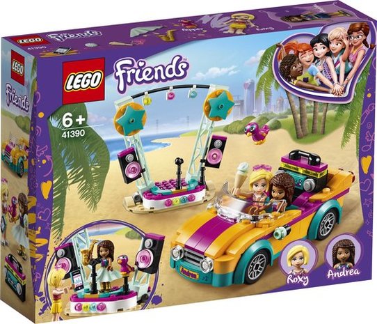 41390 LEGO Friends Andrea's Auto En Podium