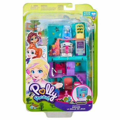 67452 Mattel Polly Pocket Pollyville Speelhal