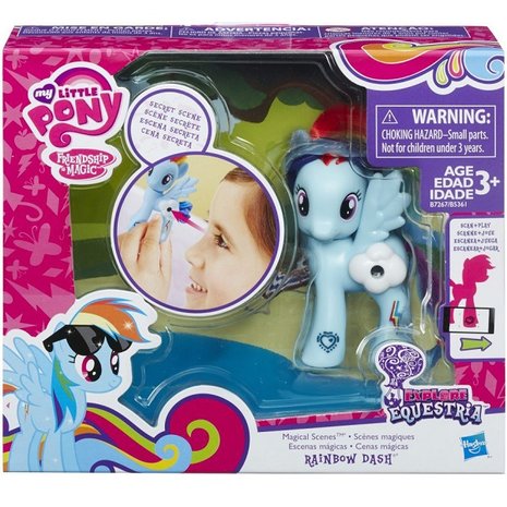 7265 My Little Pony Magische scene Blauw