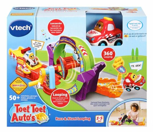 534923 VTech Toet Toet Auto's Race & Stunt Looping