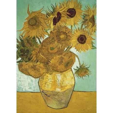 81867 JUMBO Puzzel Vincent van Gogh Sunflowers 500 Stukjes