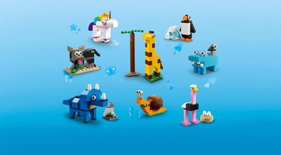 11011 LEGO Classic Stenen en Dieren