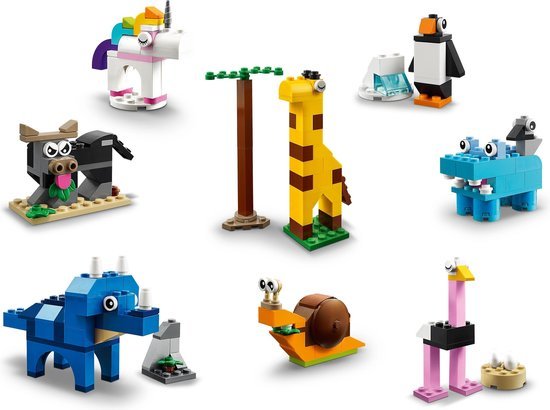 11011 LEGO Classic Stenen en Dieren