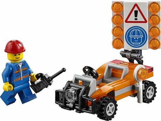 30357 LEGO City Wegwerker (Polybag)