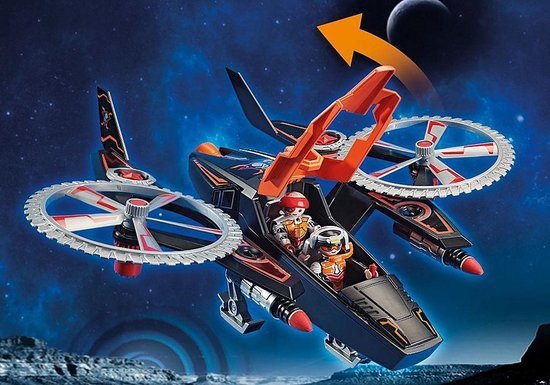 70023 PLAYMOBIL Galaxy Police Galaxy piratenhelikopter