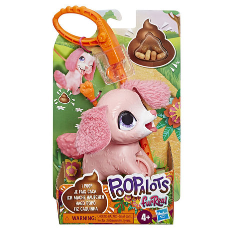 54109 Hasbro Fur Real Poopalots Hondje Roze