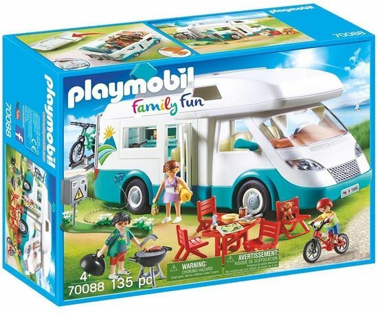 70088 PLAYMOBIL Family Fun Mobilhome met Familie 