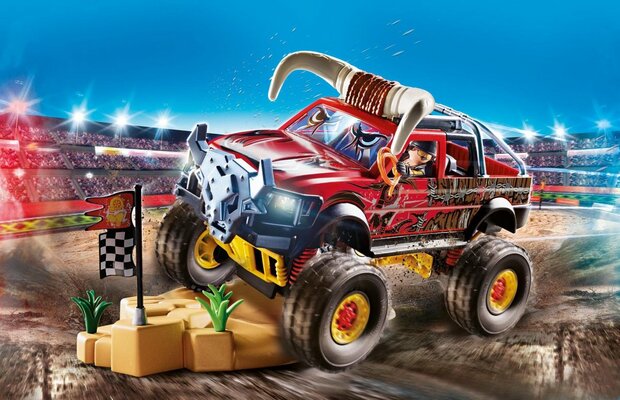 70549 PLAYMOBIL Stuntshow Monster Truck Met Hoorns