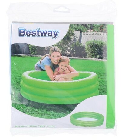 999002 Bestway Kinderzwembad Play 122 x 25 cm - Groen