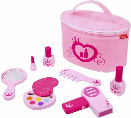 4167 Classic World Houten Make-up Set, 11dlg.