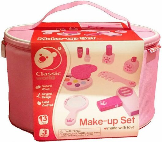 4167 Classic World Houten Make-up Set, 11dlg.