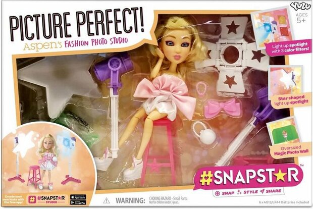 72304 YULU SNAPSTAR Aspen's Fashion Foto Studio Set inclusief Pop