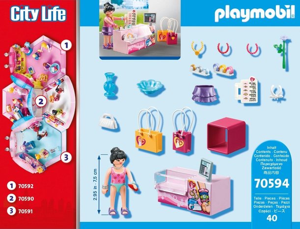 70594 PLAYMOBIL City Life Mode-accessoires