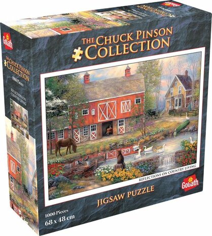 919888 Goliath Puzzel Chuck Pinson Reflections on Country Living 1000 Stukjes