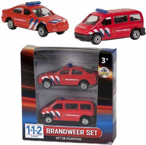 06899 City 112 Brandweer Set 2 Delig