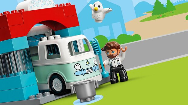 10948 LEGO DUPLO Parkeergarage en Wasstraat