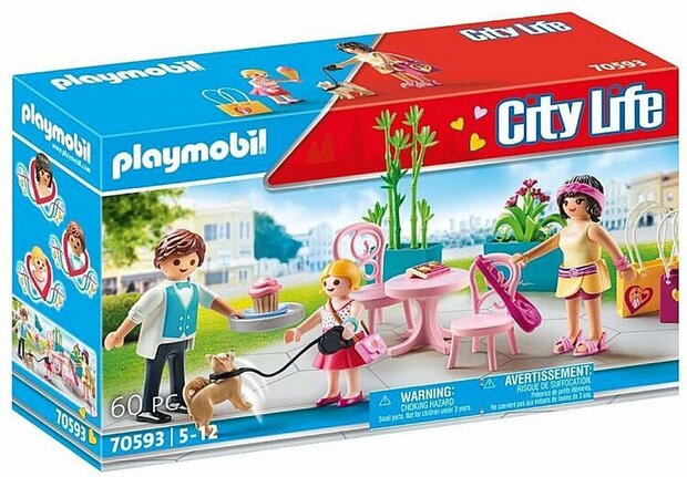 70593 PLAYMOBIL City Life Koffiepauze 