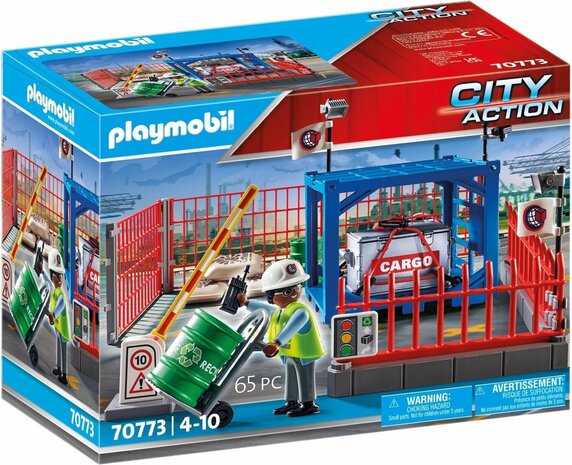 70773 PLAYMOBIL City Action Cargo Goederenmagazijn