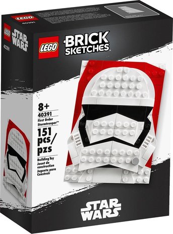 40391 LEGO Brick Sketches First Order Stormtrooper