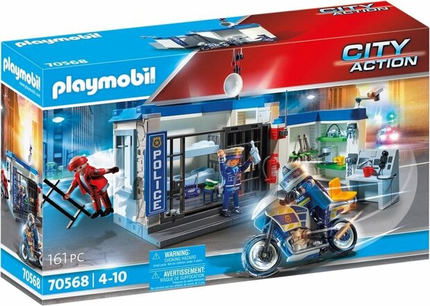 70568 PLAYMOBIL City Action Politie Ontsnapping uit de gevangenis