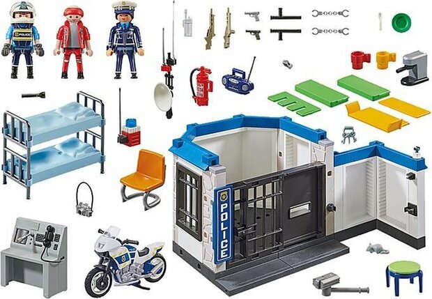 70568 PLAYMOBIL City Action Politie Ontsnapping uit de gevangenis