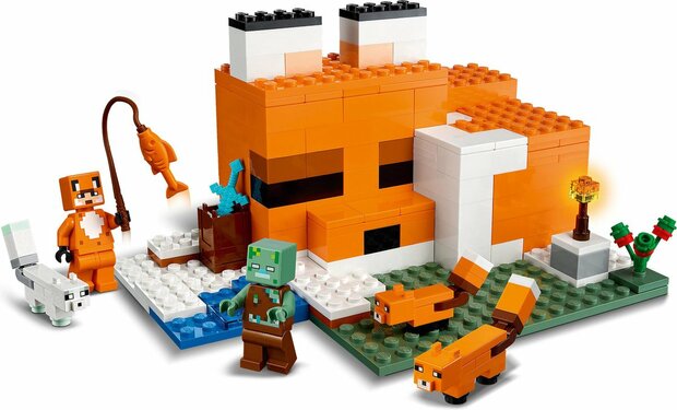 21178 LEGO Minecraft De Vossenhut