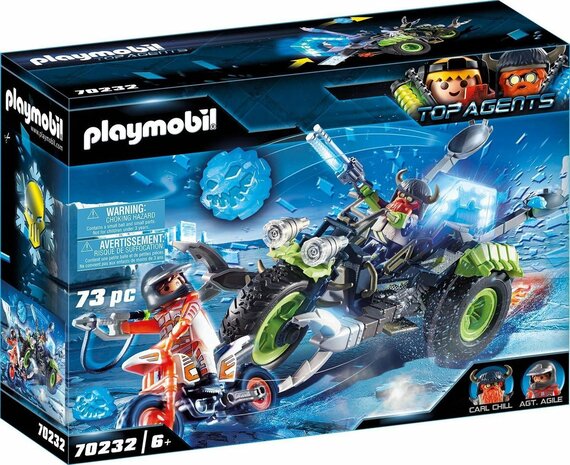 70232 PLAYMOBIL Top Agents Arctic Rebels sneeuwtrike