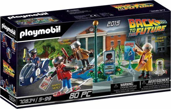 70634 PLAYMOBIL Back To The Future Deel II Hoverboard Achtervolging