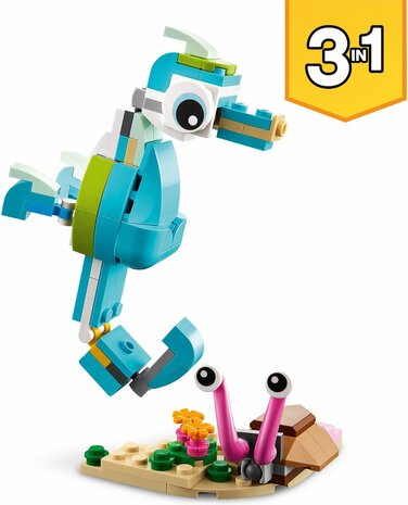 31128 LEGO Creator Dolfijn En Schildpad