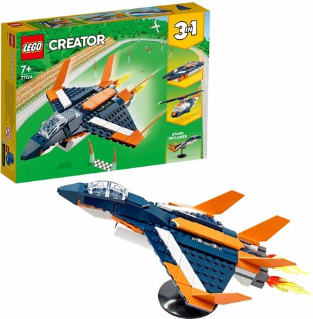 31126 LEGO Creator Supersonisch Straalvliegtuig