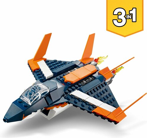 31126 LEGO Creator Supersonisch Straalvliegtuig