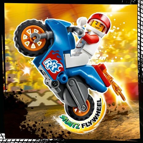 60298 LEGO City Stuntz Raket Stuntmotor