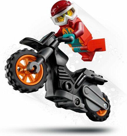 60311 LEGO City Stuntz Vuur Stuntmotor