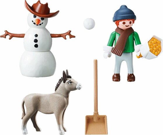 70398 Playmobil Spirit Riding Free Sneeuwpret met Snips