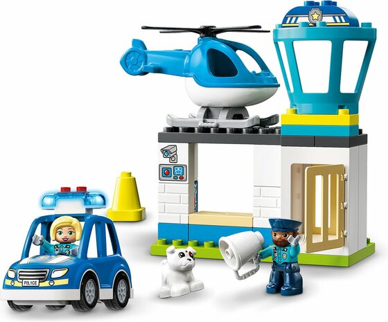 10959 LEGO DUPLO Politiebureau & Helikopter