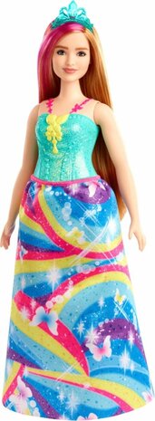 13043 MATTEL Barbie Dreamtopia Prinses Blond/Roze haren - Barbiepop