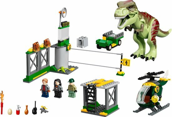 76944 LEGO 4+ Jurassic World T.Rex Dinosaurus Ontsnapping