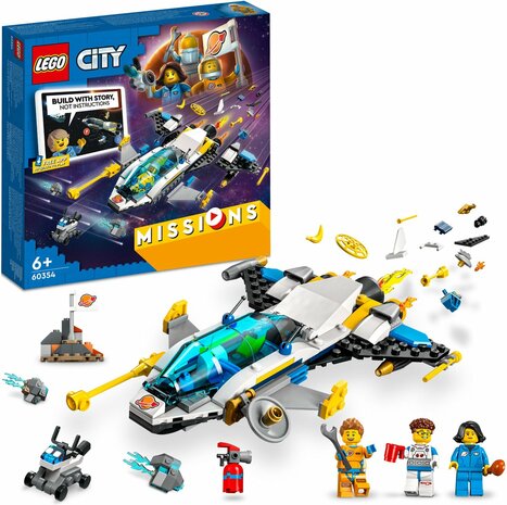 60354 LEGO City Missies Ruimteschip Voor Verkenningsmissies Op Mars