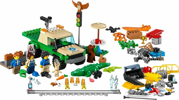 60353 LEGO City Missies Wilde Dieren Reddingsmissies